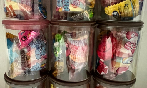 Bote con chuches